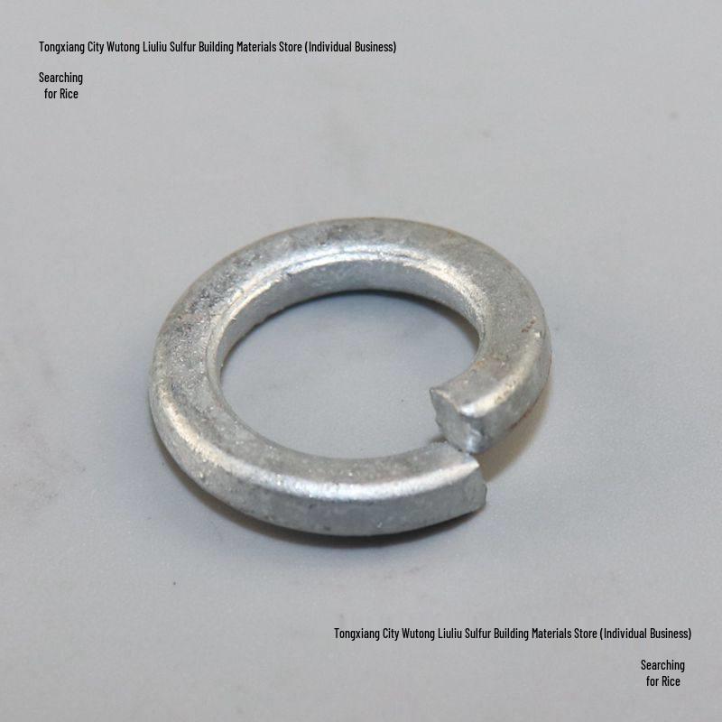 Hot-Dip Galvanized Anti-Loosening Spring Lock Washer