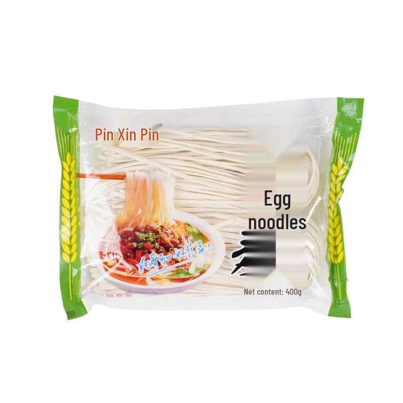 Pinxinpin Half-Dry Instant Egg Noodles 400g/Bag
