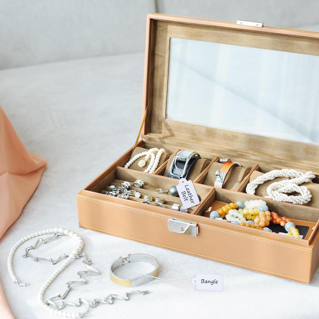 1000 PCS Price Tags with String Attached, 1.8 x 1 inch Small Blank Labeling Tags, White Marking Merchandise Strung Tags Writable Paper Tag for Present