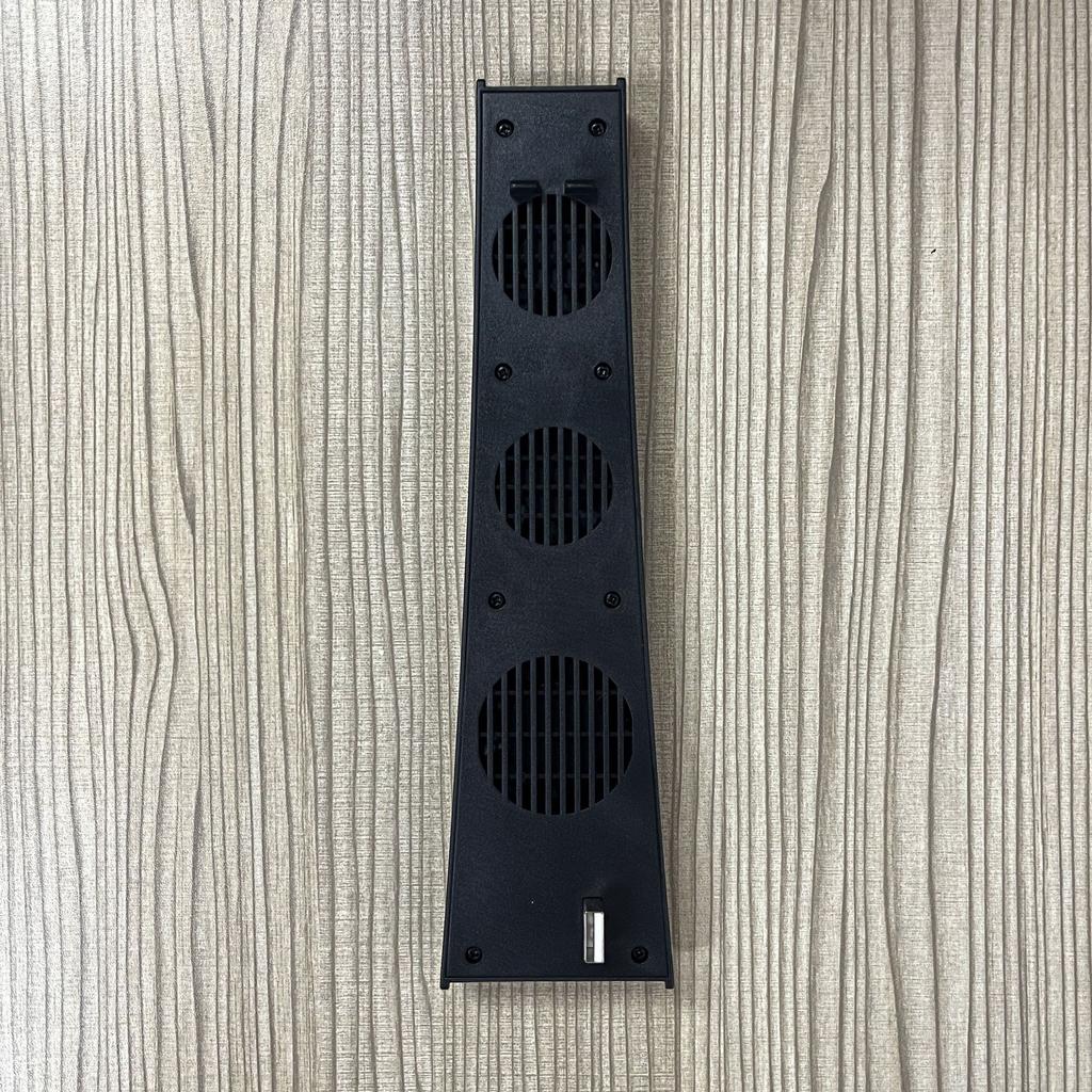 Cooling Fan, External USB Cooler 3 Fans Game Console Mini Cooling System with Extra USB Port for Sony Playstation5 Digital Edition&Ultra HD Console