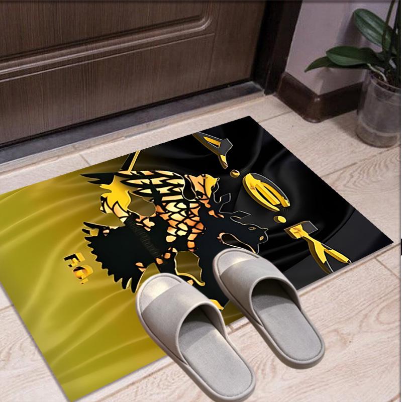 AEK Athens FC Pattern Rug, Indoor/Outdoor Mat, for Picnic, Gameroom, Bedroom, Office, Living Room, Home Decor Carpet, Birthday Gift
