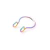 1pcs C Shaped Fake Nose Ring Hoop Septum Rings Stainless Steel Nose Piercing Fake Piercing Oreja Pircing Jewelry  Hot New