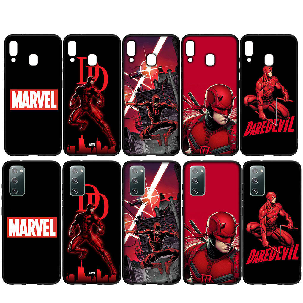 Pentru iPhone 16 15 Xiaomi Redmi Note 13 12 11 Pro Max X 9 14 XR Samsung Galaxy A16 S24 S23 Plus Huawei OPPO Daredevil Marvel Comics Superhero Husa telefon