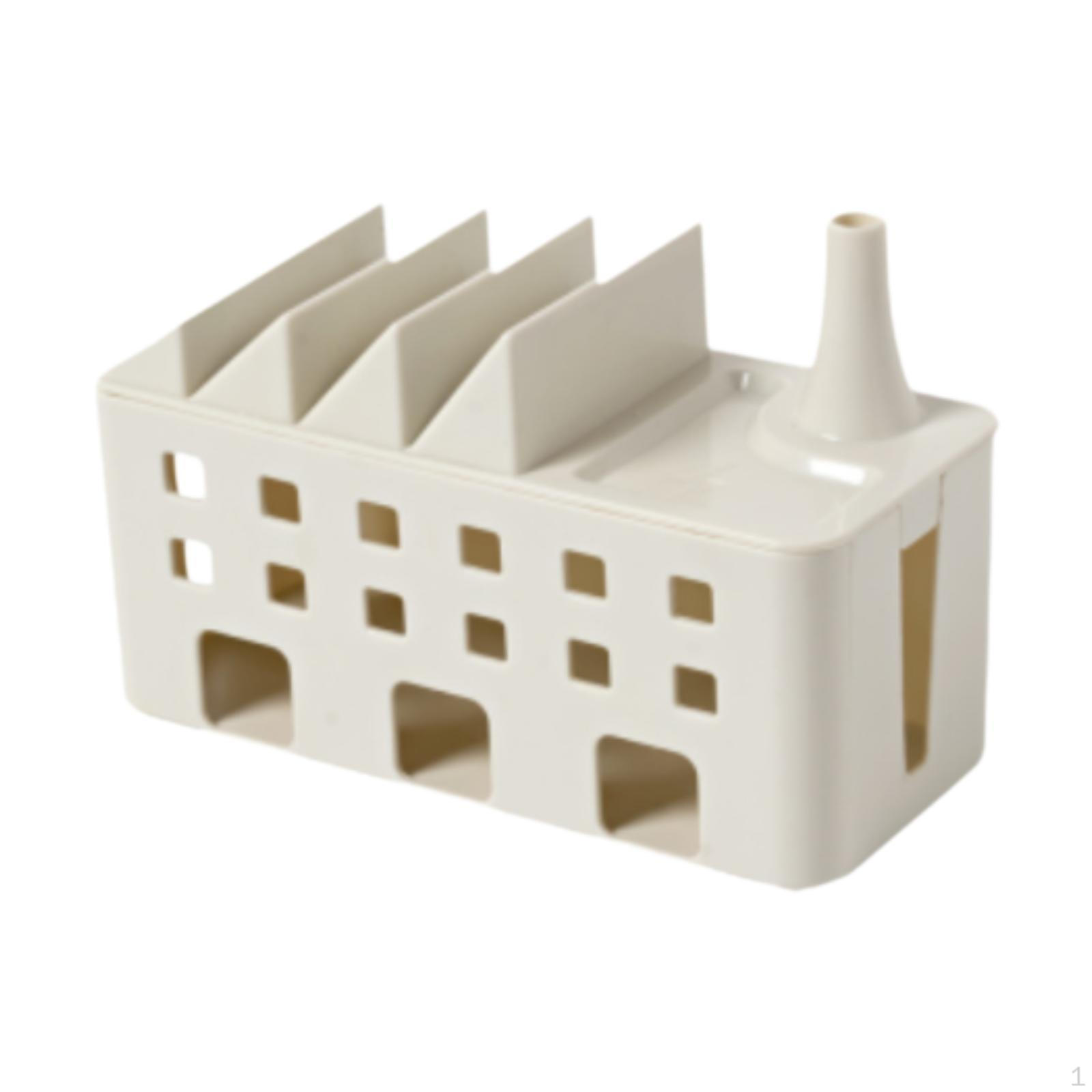 

Коробка для укладки кабелей, органайзер для шнура, чехол для скрытого монтажа и скрытый рабочий стол для стола белый