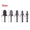 1/5Pcs Tube Pipe Expander Hexagonal Handle Metal Copper Pipe Takeover Tool Air Conditioner Repair Electric Drill Bit Flaring Tool