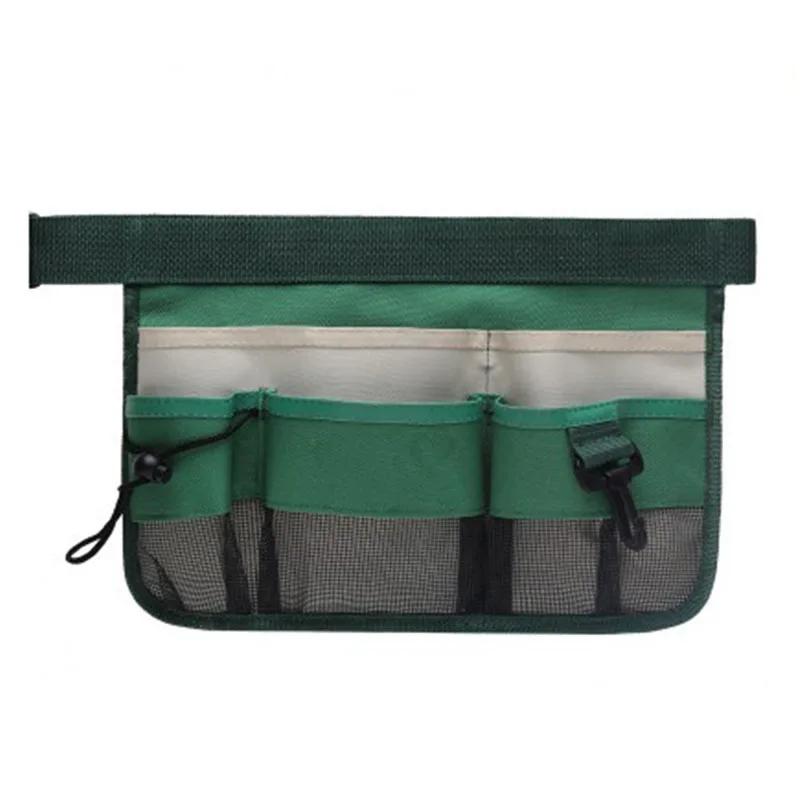 

Многокарманная поясная сумка Водонепроницаемая черная утилитарная сумка Пояс из ткани Оксфорд Сумка для гаечных ключей Отвертки Дрель Чехол для хранения Подвесной инструмент зелёный