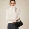 Fanzhen Women's 100% Cashmere Turtleneck Sweater