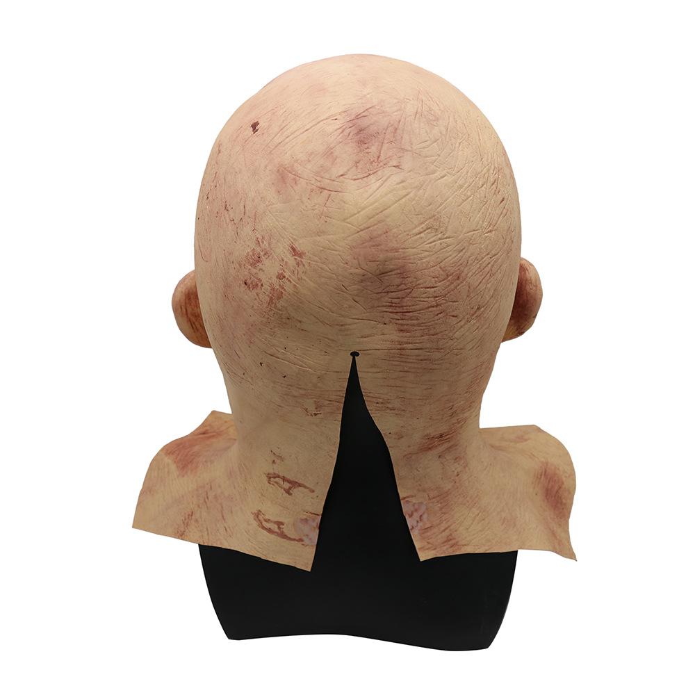 

1× Creepy Scary Melting Face Latex Mask Horror For Halloween Costume Party Props