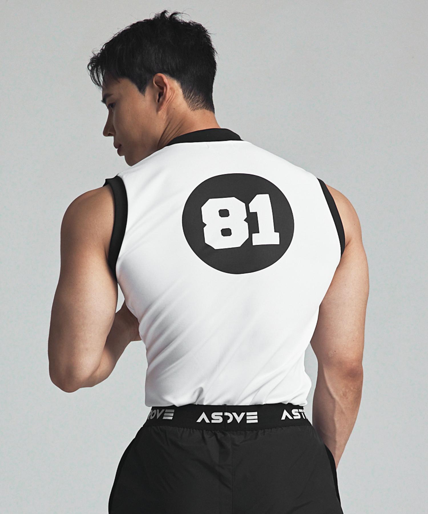 Astrov Edge Compression Sleeveless White L
