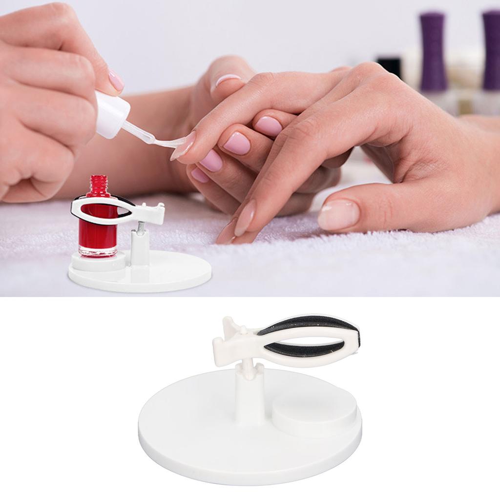 Nail Polish Bottle Holder Strong Hold   Clamp Anti Spill Fingernail Polish Holder for Manicures Nail Art