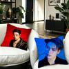 Chinese Star J-Jackson Wang Personalized Pillow Cover Kids Bedroom Wild Party Decor Pillowcase kid Birthday shower Gift
