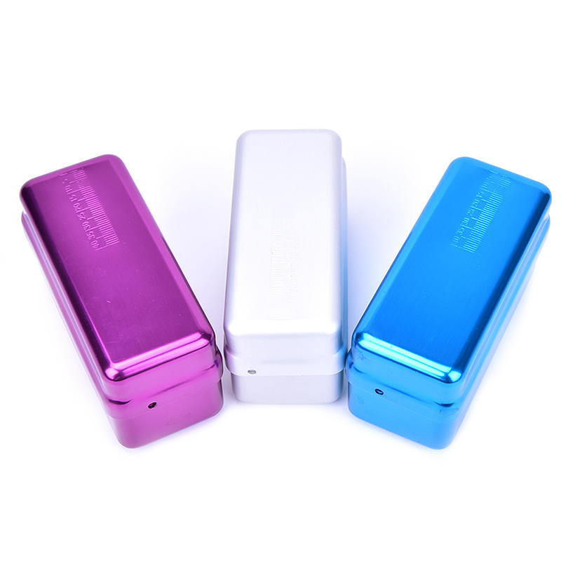 1Pc 72 Hole Autoclave Sterilizer Case Dental Aluminium Endo Files Holder Box