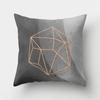 45x45cm Colorful Abstract Geometric Pillowcase Peach Skin Living Room Sofa Office Seat Car Cushion Cover Home Decoration