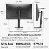 SANC 27-inch 2K 180Hz MiniLED HDR1000 Gaming Monitor CN Plug (adapter Included)