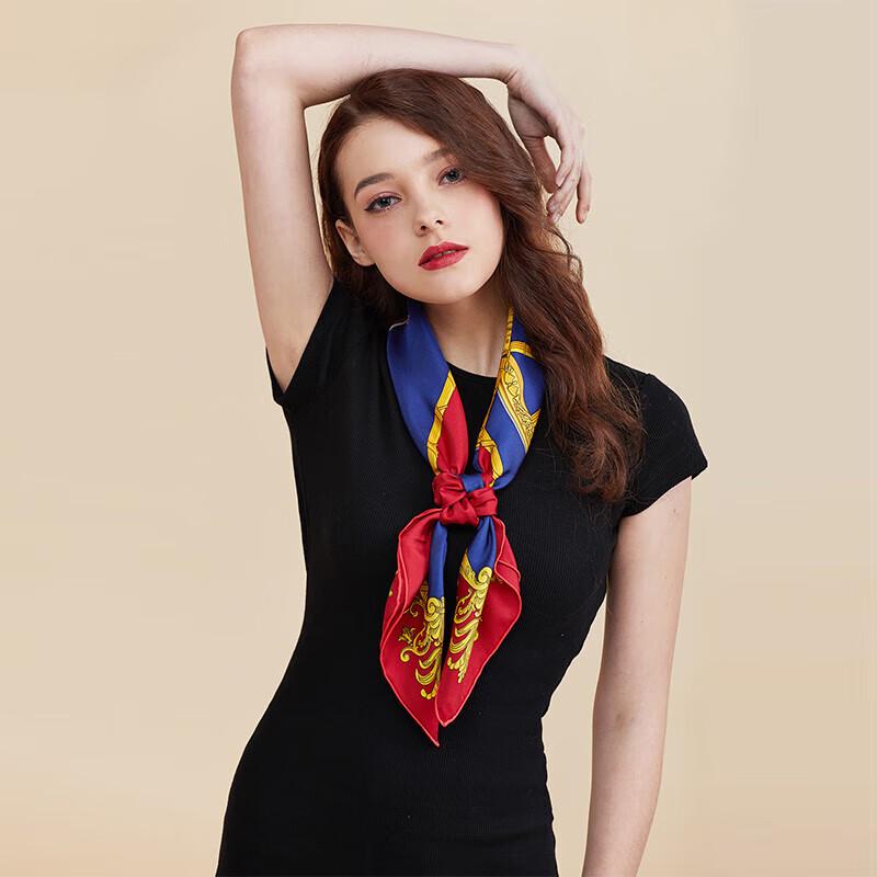 Aurora Coronet Silk Scarf