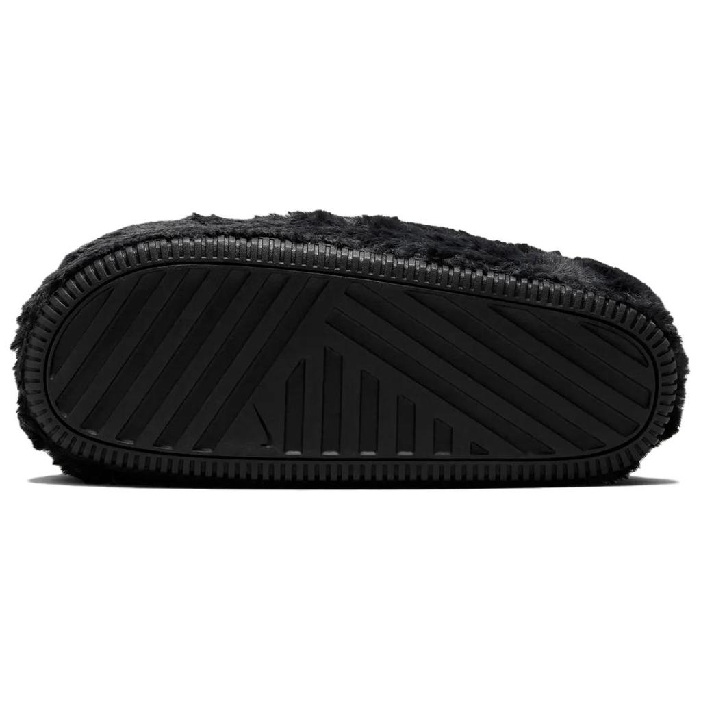 Nike Calm Mule SE Triple Black Fur Women Sneakers FZ3119-001