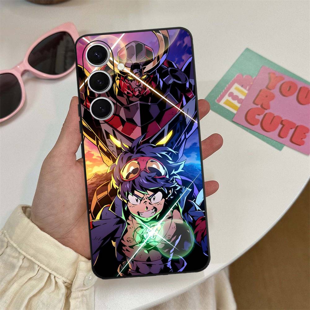 Gurren Lagann Anime Phone Case For Samsung S 24 Fe 25 Ultra Plus 20 Lite 21 30 22 23 24 22 Ultra 5G Fundas