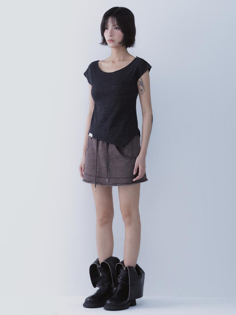 Cecese Haze Skirt Pants Brown