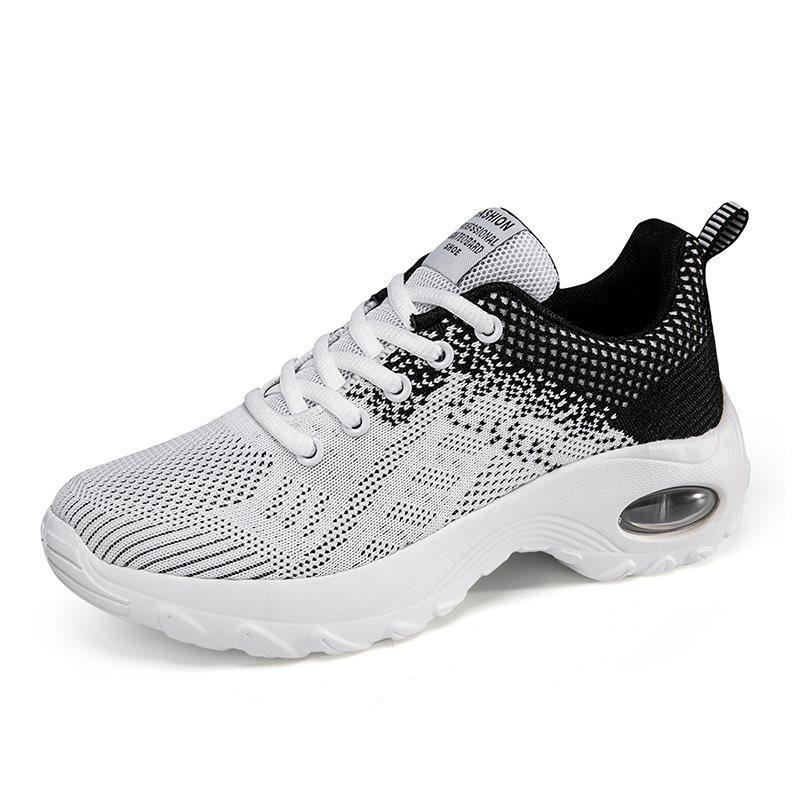 Women's Flying Weaving Sports Casual Platform Shoes