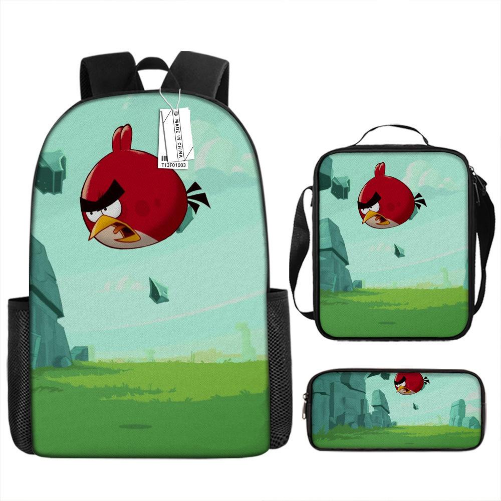 Angry Birds Lielas ietilpības mugursoma, viegla