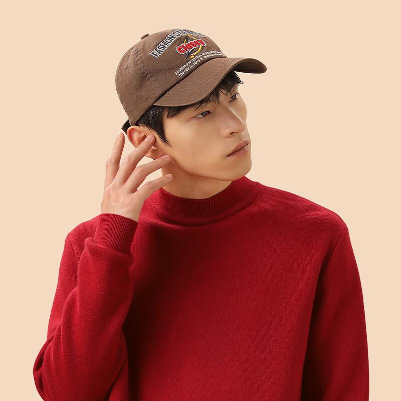 GENIOLAMODE Men's Chinese New Year Snake Print Fleece Sweater