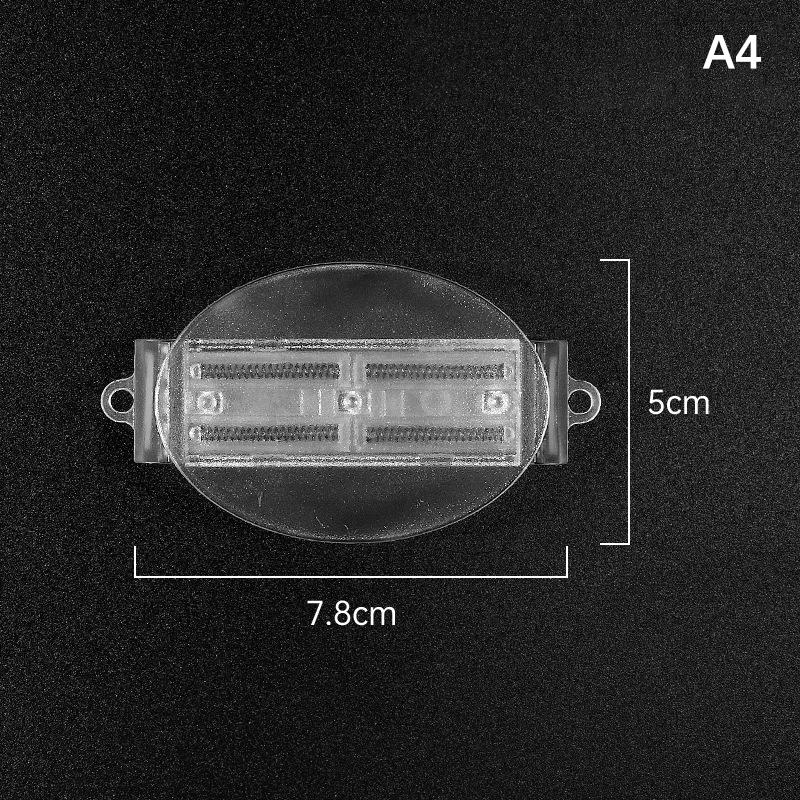 Messenger Bag Chain Phone Case Square Love Oval Transparent Adjustable Back Clip