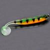 Fishing Soft Bait T Tail Artificial Sequin Swing Silicone Spinner Carp Bass Lure