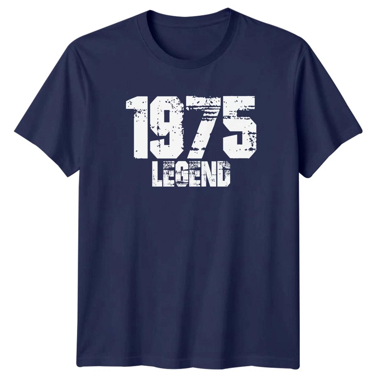 1975 Legend Birthday Mens TTshirt 51st Anniversary Gift 4XL