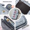  Cute Duck Printed Denim Style Women Casual Long Wallet Portable Daily Card Holder