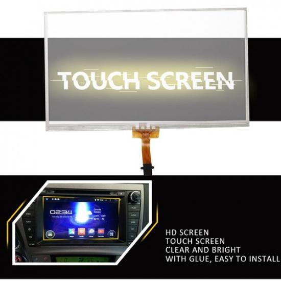 

6.1 Touch screen Glass Digitizer Fit 14-18 Camry TOYOTA RAV4 Prius Radio