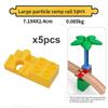 Top-Grade 5Pcs Premium-Quality Wooden First-Class Train First-Class Track Premium-Quality Accessories High-Standard Large Premium-Quality Particle