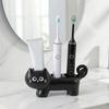 Waterproof 3 Holes Electric Toothbrush Stand Ceramic Electric Toothbrush Holder  Home Use