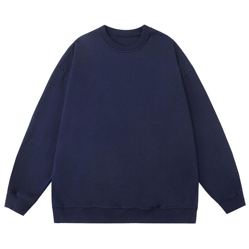 Crew Neck Pullover Sweater Men's and Women's Trendy Brand Loose and Versatile Casual Sports Top Sweater
