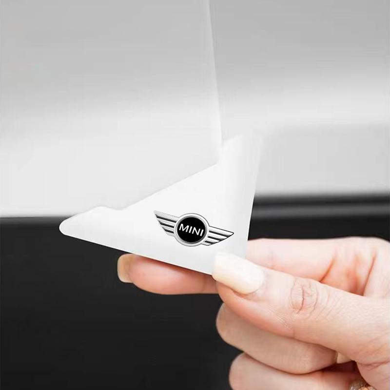 2Pcs Car Door Guard Edge Corner Protector Sticker Car Styling For MINI JCW CLUBMAN COUNTRYMAN CLUBVAN VAN Vision Urbanaut COUPE