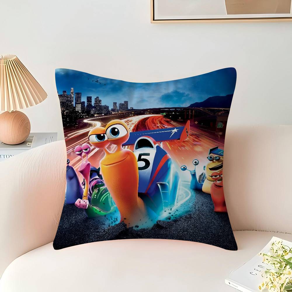 

Подушка с принтом Moive T-Turbos, наволочка, украшение для спальни, детской вечеринки, подарок на день рождения для детей 16x16Inch