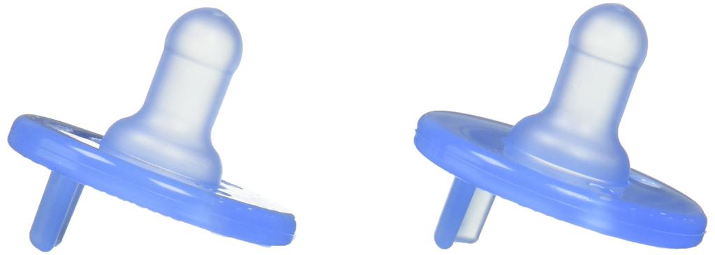 Philips 2 Pack AVENT Soothie Months Pacifier, Blue, 0-3