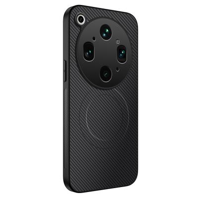 Applicable To OPPO FindX9Ultra Carbon Fiber Pattern Magnetic Mobile Phone Case FindX9 Anti-drop FindX8 Protective Case
