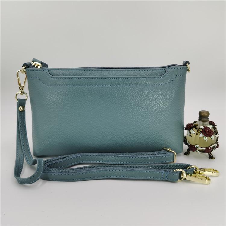 Genuine Cowhide Women's Handheld Clutch Crossbody Bag - 2025 New Casual Versatile Design