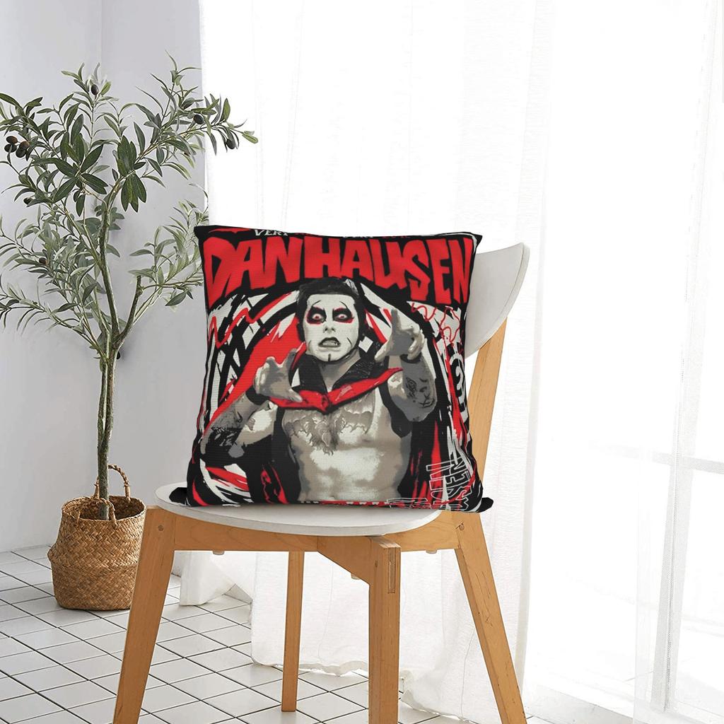 Danhausen Very Nice Very Evil Square Pillow Case Cushion Cover Novelty Zipper Decorative Pillowcover for Home 45*45cm