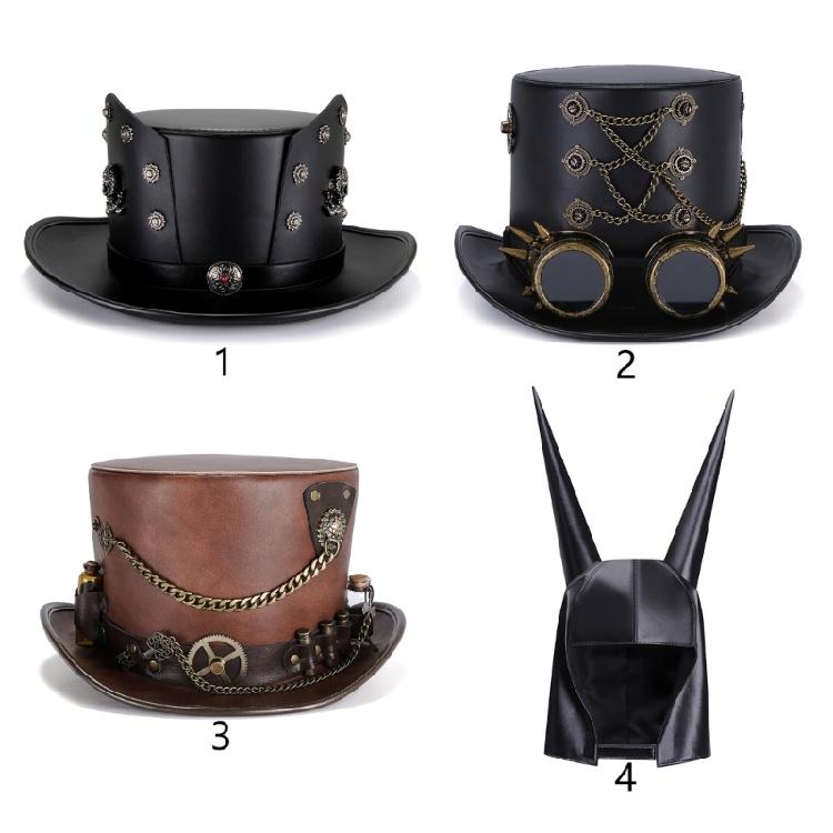 Unique Steampunk Hat for Cosplay Enthusiasts and Party Lover Perfect for Weddings and Prom Night Gathering Event