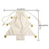 2026 New Atmosphere Christmas Tree Shaped Drawstring Gift Bags Christmas Tree Decoration Gift Bags