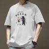 Minimalist Sportwear Tees Printed Short Sleeved T-shirt for Men Cotton Summer Tops