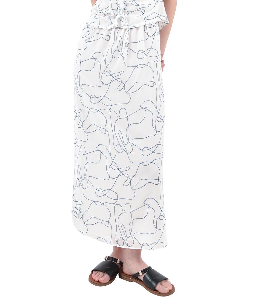 KATHARSIS Chiffon Long Skirt Wt_Free