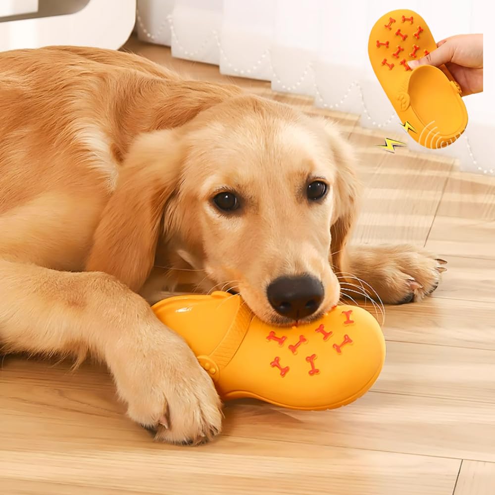 

JOYOUTH Собака Непослушный Шумный Жующий Латекс Маленький Средний Большой Зубы Домашний питомец Собака Недостаток Стресса Разрушение Обуви Подарок для Собаки Игрушки, Тапочки, Обувь, Игрушки, Игрушки, оранжевый