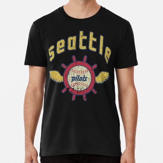 Seattle Pilots Baseball Vintage Size S to 5XL Made in the USA T-Shirt Unisex T-Shirt XXXXL
