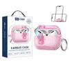 For AirPods Pro 2 XDcase Clear TPU Auto Pop-Up Earbud Case with Holder