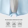 MIIOW Men's Teen Pure Cotton 10A Antibacterial Boxer Briefs 4-Pack