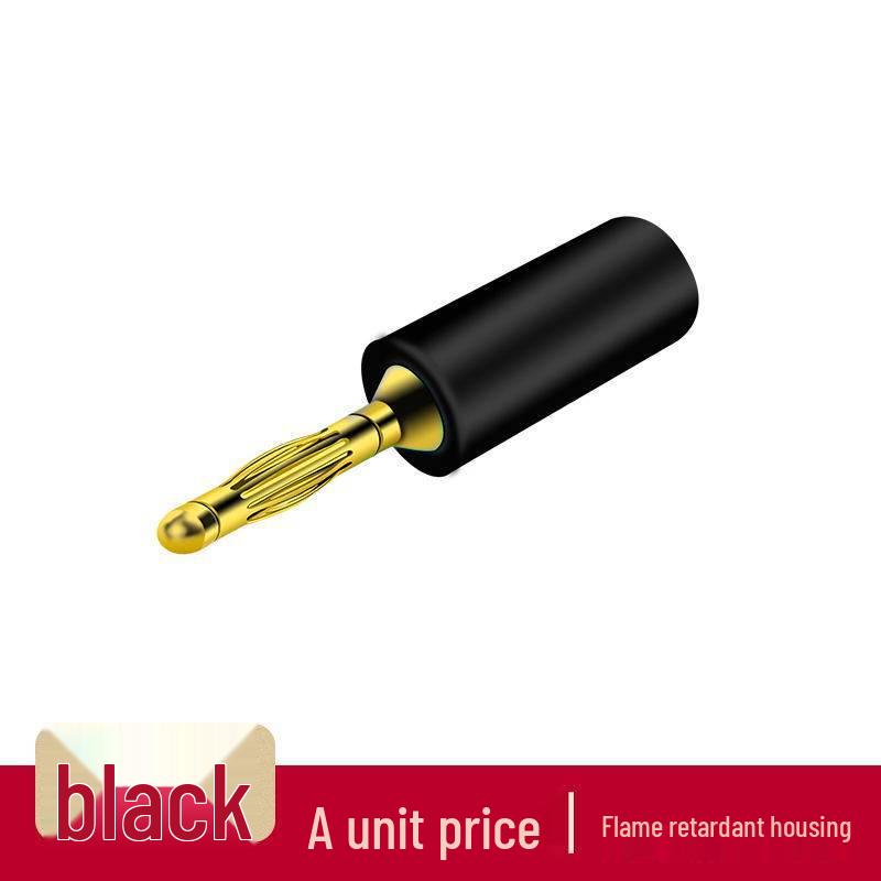 Gold-Plated 2mm Banana Plug Test Lead Socket for Welding