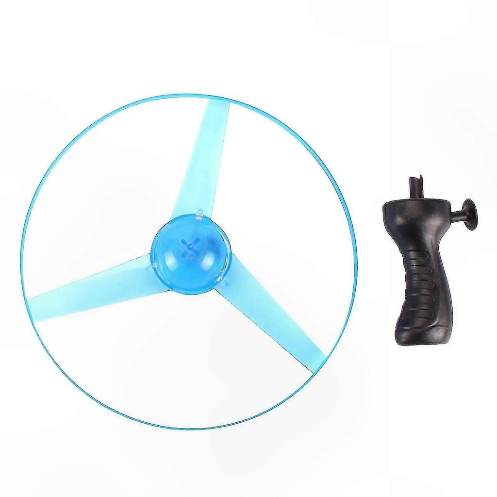 Illuminated Flying Disk with 3 LED Lights - Luminous UFO Saucer Toy for Kids