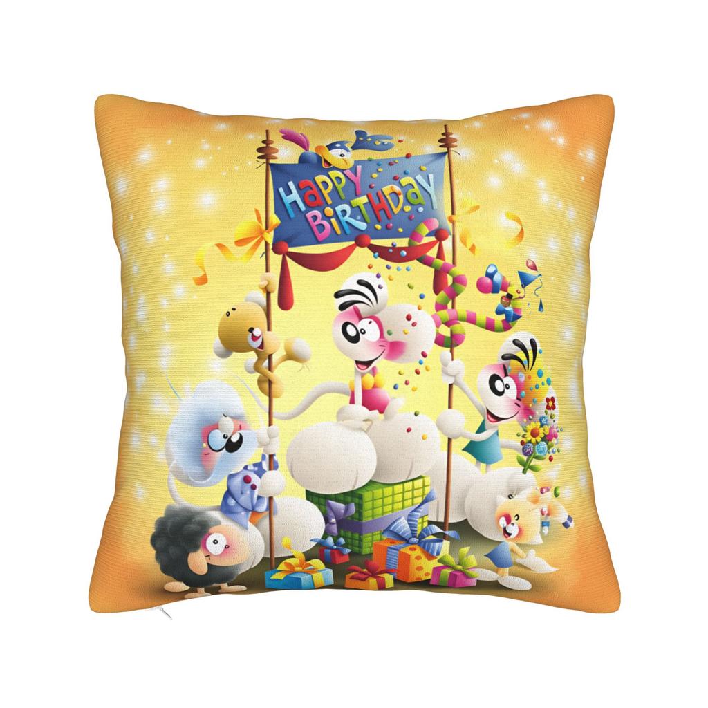 Comic Cartoons Diddl Pillow Case Soft Pillow Cover For Living Room Sofa Novelty Pillowcases